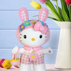 NEW🩷Hello Kitty Easter Bunny Animated Musical Dancing Side Stepper🩷